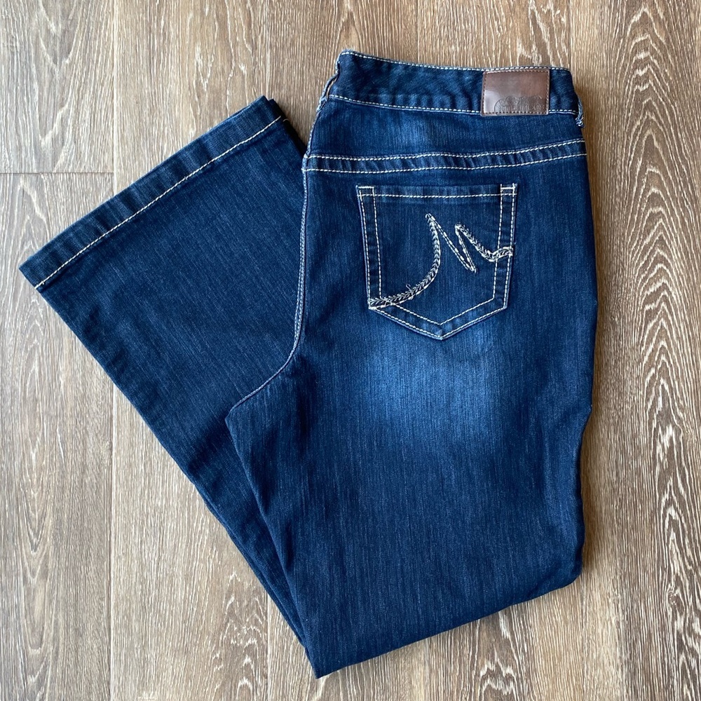 Maurices Scarlett Denim Flares
